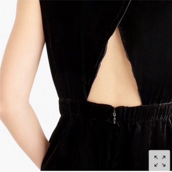 J. Crew Velvet Jumpsuit - Picture 7 of 8